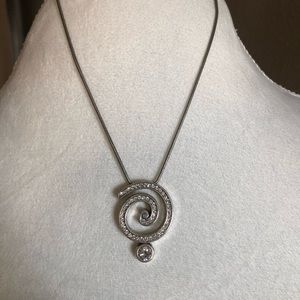 Brighton spiral necklace
